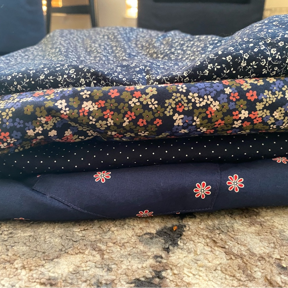 J. Crew Flex wash Shirts - Blue and Multicolor